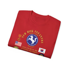 Load image into Gallery viewer, Unisex Tee, Military T-Shirt, Military Veteran Gift, Patriotic Shirt, Army Apparel - USAF - 21st Tactical Air Support Squadron - 9th Infantry Division - ROK w VN SVC - V3 - Personal - V1 X 300