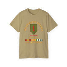 Load image into Gallery viewer, Unisex Ultra Cotton Tee - Army - SSI - 1st Infantry Division - Big Red One - Vietnam Veteran w VN SVC Bar X 300