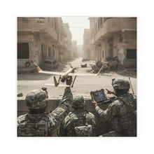 Load image into Gallery viewer, Indoor and Outdoor Silk Posters - UAV Raven in Iraq war