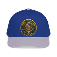 Load image into Gallery viewer, Mid Profile Baseball Cap - Army - US Army Veteran - 3D - Enhanced