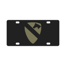 Load image into Gallery viewer, SSI - 1st Cavalry Division - Subdued X 300 Classic License Plate