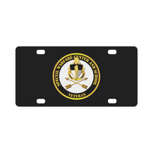 Load image into Gallery viewer, SOF - JFK Special Warfare Center and School Veteran Classic License Plate