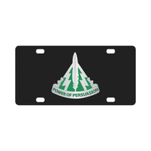 Load image into Gallery viewer, Army - 13th PSYOPS Bn - DUI wo Txt X 300 Classic License Plate