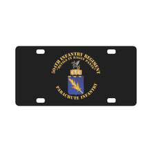 Load image into Gallery viewer, Army - COA - 504th Infantry Regiment X 300 Classic License Plate
