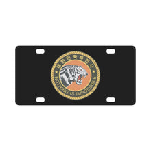 Load image into Gallery viewer, 707th Special Battalion Unit(White Tiger Unit) Classic License Plate