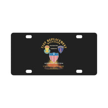 Load image into Gallery viewer, 21st Replacement Battalion - Frankfurt, Germany - DUI - SSI - AG Branch - US Army, Europe - Cold War Classic License Plate