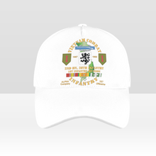 Load image into Gallery viewer, Baseball Cap - Vietnam Combat Infantry w Alpha Company, 2nd Bn 28th Inf 1st Inf Div SSI TET Offensive w VN SVC