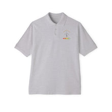 Load image into Gallery viewer, Men's Piqué Polo - Badge - LRRP - Tip of the Spear - Vietnam Vet w SVC