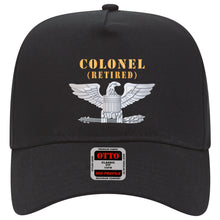Load image into Gallery viewer, Baseball Cap - Colonel - Retired X 300 - Hat