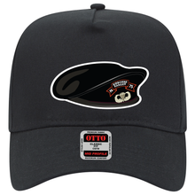 Load image into Gallery viewer, Baseball Cap - SOF - N Company - Airborne Ranger - Vietnam Black Beret