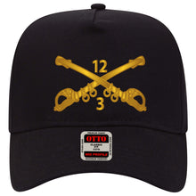 Load image into Gallery viewer, Baseball Cap - 3rd Squadron - 12th Cavalry Branch wo Txt