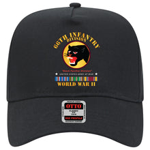 Load image into Gallery viewer, Baseball Cap - 66th Infantry Division - Black Panther Division - WWII w EU SVC X 300