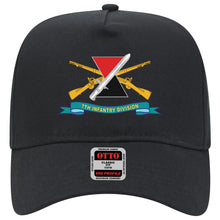 Load image into Gallery viewer, Baseball Cap - 7th Infantry Division - DUI w Br - Ribbon X 300