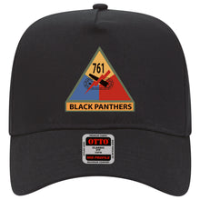 Load image into Gallery viewer, Baseball Cap - 761st Tank Battalion SSI w Name Tape