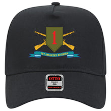 Load image into Gallery viewer, Baseball Cap - 1st Infantry Division - SSI w Br - Ribbon
