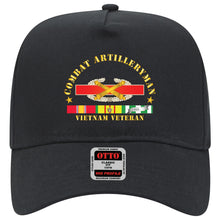 Load image into Gallery viewer, Baseball Cap - Combat Artilleryman Badge - Vietnam Vet w VN SVC