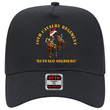 Load image into Gallery viewer, Baseball Cap - 10th Cavalry Regiment w Cavalrymen - Buffalo Soldiers