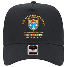 Load image into Gallery viewer, Baseball Cap - 2nd Bn 12th Inf w 25th Infantry Division VN Svc Ribbons X 300