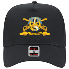 Load image into Gallery viewer, Baseball Cap - 7th Cavalry Regiment w Br - Ribbon