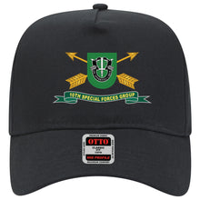 Load image into Gallery viewer, Baseball Cap - 10th Special Forces Group - Flash w Br - Ribbon X 300
