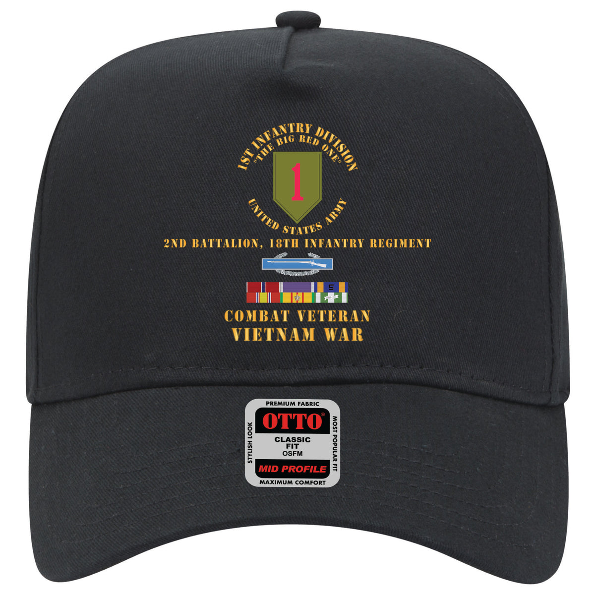 1st Infantry Division Big Red One Baseball Cap | MIP Brand Store