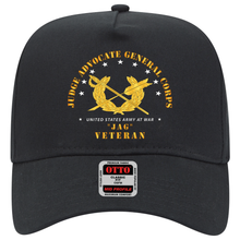 Load image into Gallery viewer, Baseball Cap - Army - JAG Branch Veteran