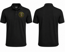 Load image into Gallery viewer, Men's Origin Performance Piqué Polo - Army - US Army Veteran - 3D - Enhanced