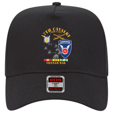 Load image into Gallery viewer, Baseball Cap - 17th Cavalry (Air CAv) - 11th Airborne Division w SVC
