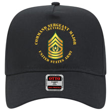 Load image into Gallery viewer, Baseball Cap - Command Sergeant Major - CSM - Retired