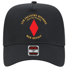 Load image into Gallery viewer, Baseball Cap - 5th Infantry Division - Red Devils X 300