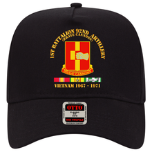 Load image into Gallery viewer, Baseball Cap - 1st Bn 92nd Artillery - Vietnam 1967 - 1971 w VN SVC