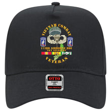 Load image into Gallery viewer, Baseball Cap - Vietnam Combat Infantry Veteran w 173rd Airborne Bde SSI V1