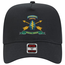 Load image into Gallery viewer, Baseball Cap - Special Forces - SSI w Tab - Br - Ribbon X 300