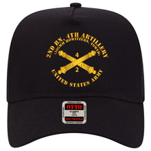 Load image into Gallery viewer, Baseball Cap - 2nd Bn 4th Field Artillery Regt - 105mm w Arty Br