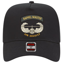 Load image into Gallery viewer, Baseball Cap - Rappel Master Tab w Air Assault Badge