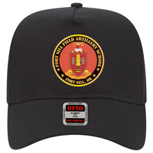 Load image into Gallery viewer, Baseball Cap - Fort Sill Field Artillery School, COA Fort Sill, OK X 300