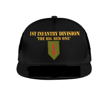 Load image into Gallery viewer, 1st Infantry Div - Vietnam Veteran Hat and T-Shirt Bundle