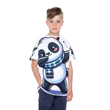 Load image into Gallery viewer, Kids Sports Jersey (AOP) - Cute Panda Dancing