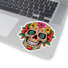 Load image into Gallery viewer, Kiss-Cut Stickers - Coco Floral Skull