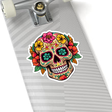 Load image into Gallery viewer, Kiss-Cut Stickers - Coco Floral Skull