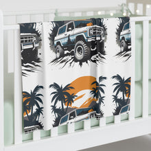 Load image into Gallery viewer, Baby Swaddle Blanket - Retro Off-Road Vehicle