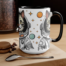 Load image into Gallery viewer, Accent Mug - Astronaut Cat