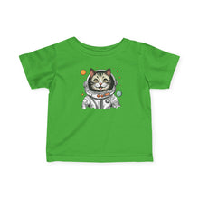 Load image into Gallery viewer, Infant Tee - Astronaut Cat
