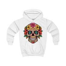 Load image into Gallery viewer, Kids Hoodie - Coco Floral Skull