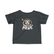 Load image into Gallery viewer, Infant Tee - Astronaut Cat
