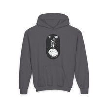 Load image into Gallery viewer, Youth Heavy Blend Hooded Sweatshirt - Cosmic Adventure