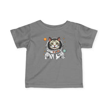 Load image into Gallery viewer, Infant Tee - Astronaut Cat