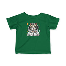 Load image into Gallery viewer, Infant Tee - Astronaut Cat