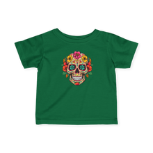 Load image into Gallery viewer, Infant Fine Jersey Tee - Coco Floral Skull