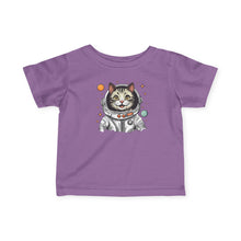 Load image into Gallery viewer, Infant Tee - Astronaut Cat